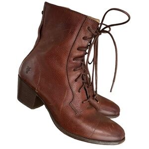 Frye Courtney Lace Up Boots